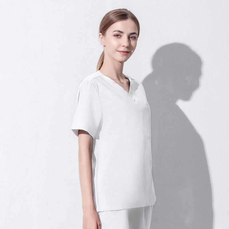 Work Clothes Elastic Operating Gown Sleeve Pet Beauty Uniform