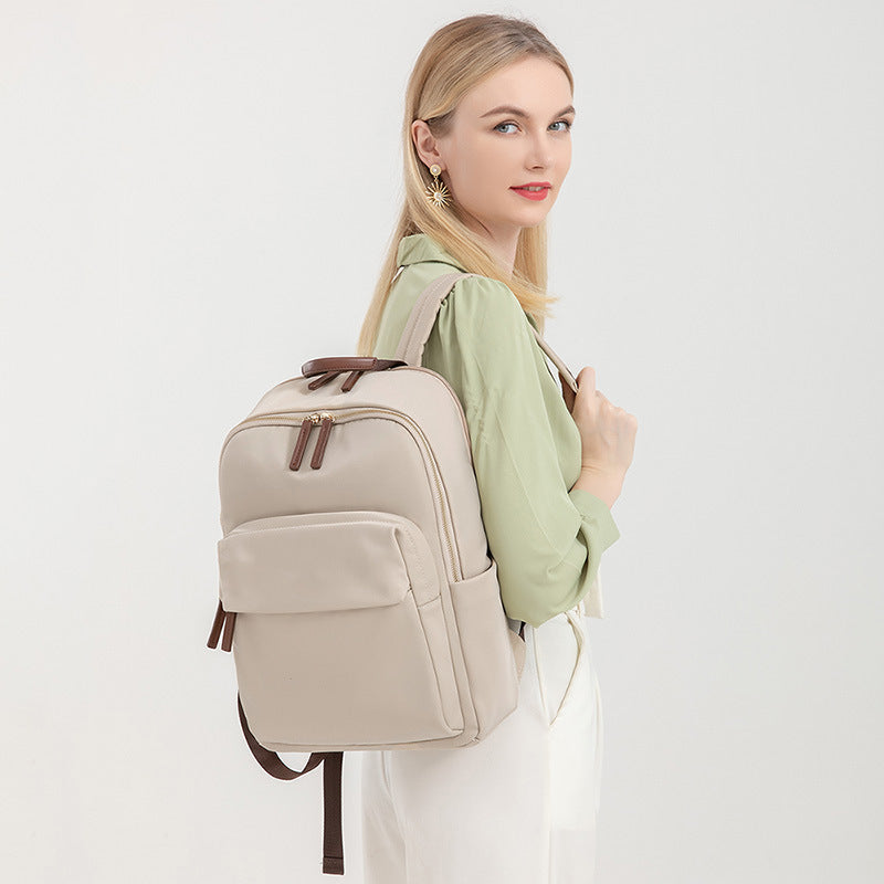 Women's Nylon Oxford Cloth Large Capacity Leisure Backpacks