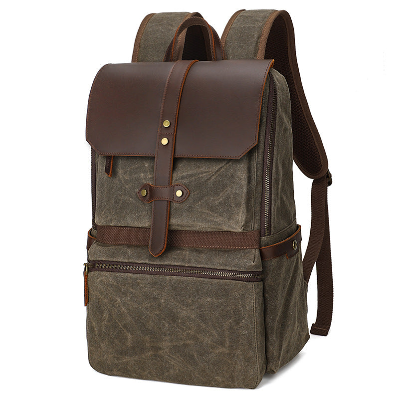Men's High-grade Retro Commuter Computer Large Capacity Backpacks