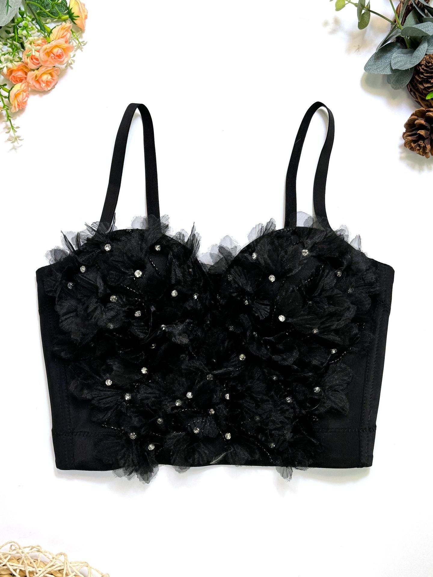 With Chest Pad High-grade Outer Wear Sexy Disco Jumping Tops