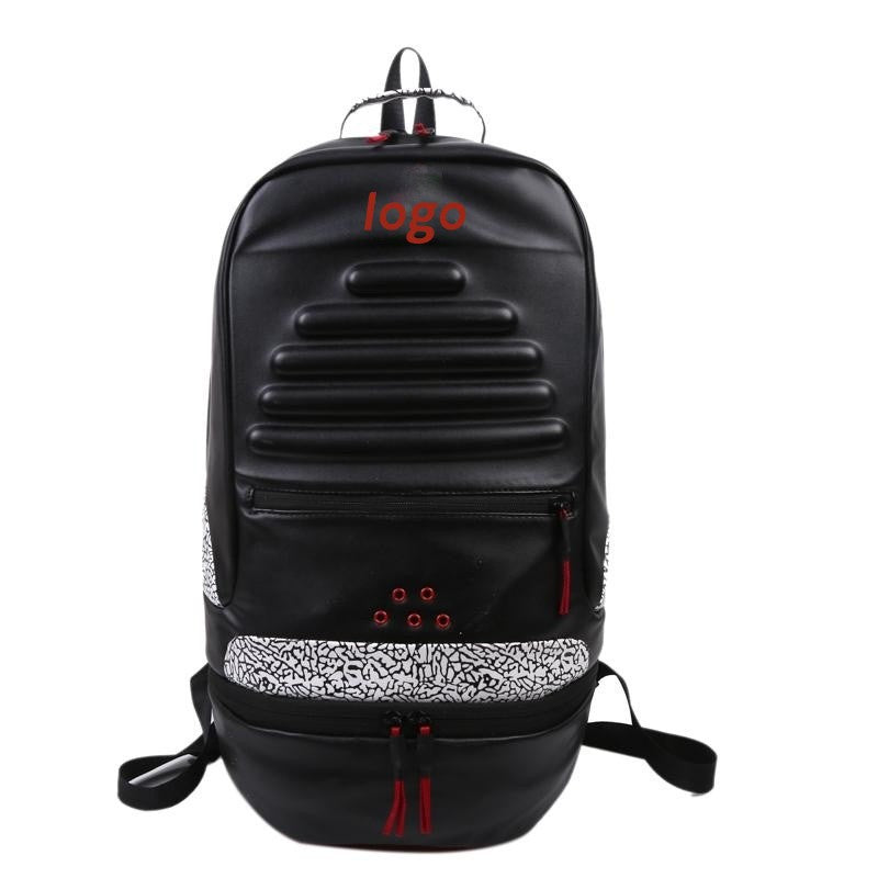Women's & Men's & Trendy Cool Cement Burst Crack Basketball Backpacks