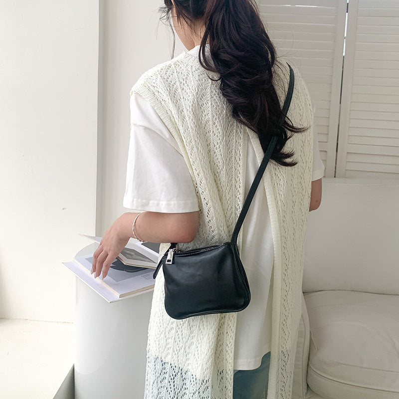 Women's Soft Leather Mini High-grade Summer Korean Crossbody Bags