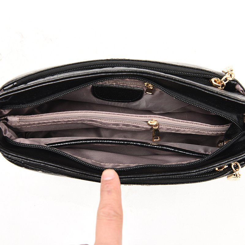 Women's Style Embossed Peony Trendy Mummy Super Shoulder Bags