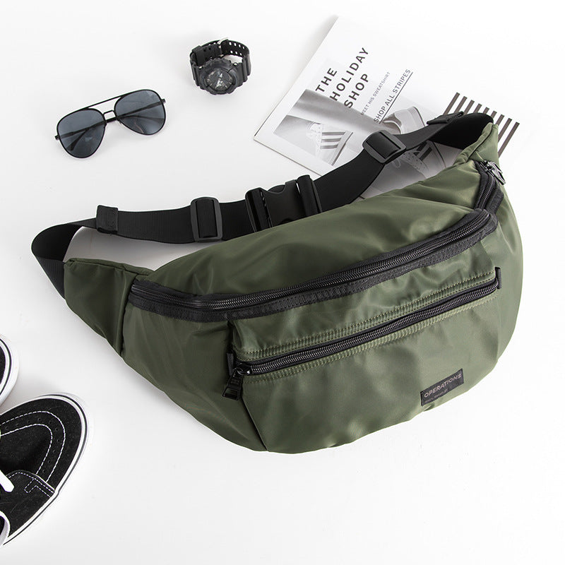 Men's Trendy Large Capacity Leisure Personality Street Men's Messenger Bags