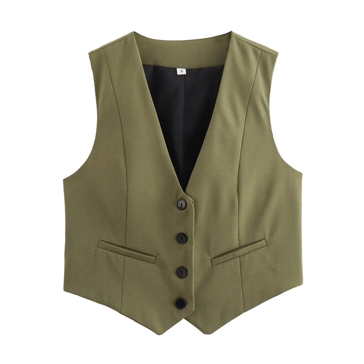 Women's Color Summer Casual Slim Sleeveless For Vests