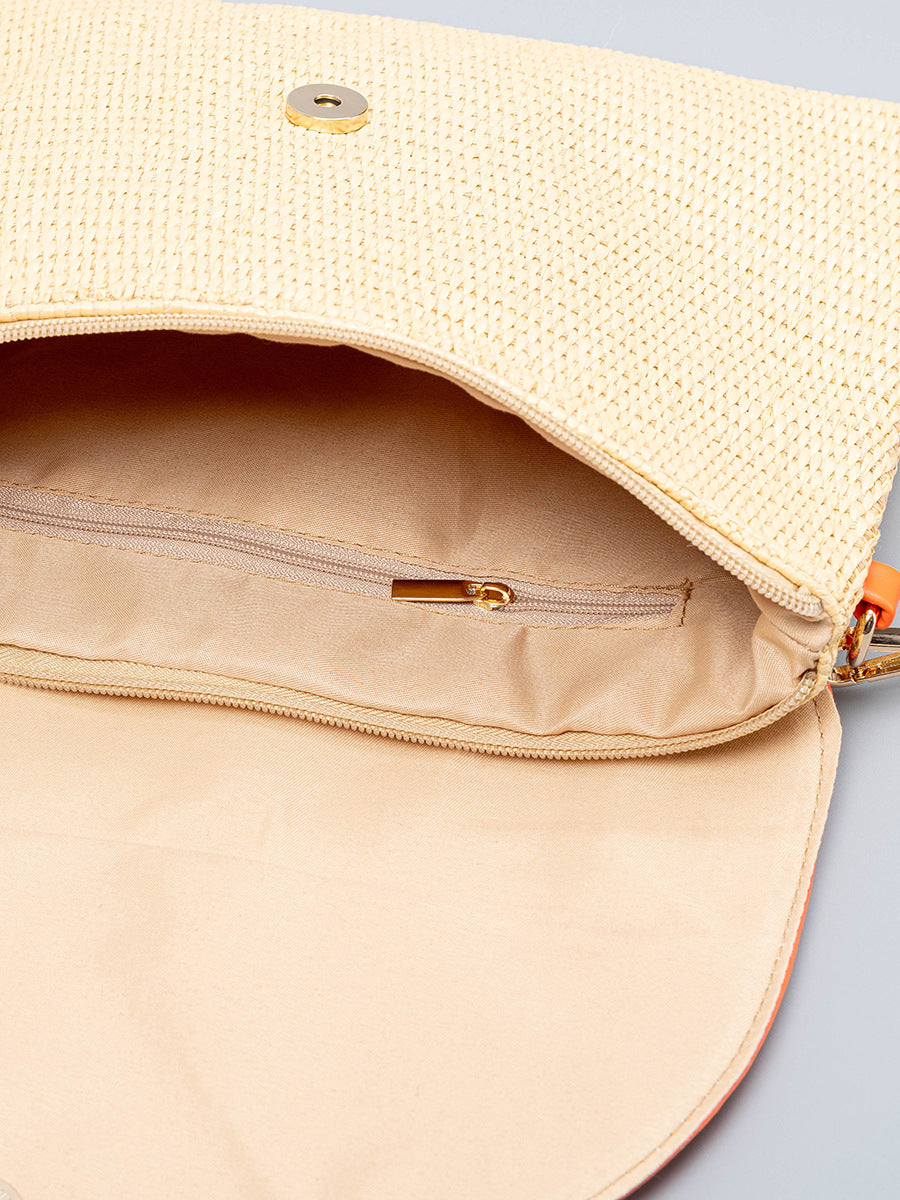 Women's Summer Straw Clutch High-grade Exquisite Woven Bags