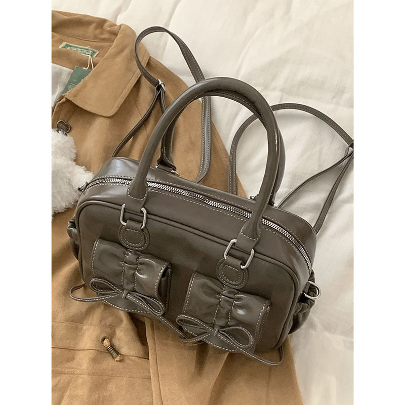 Women's Retro High-grade Portable Simple Commuter Small Square Bags