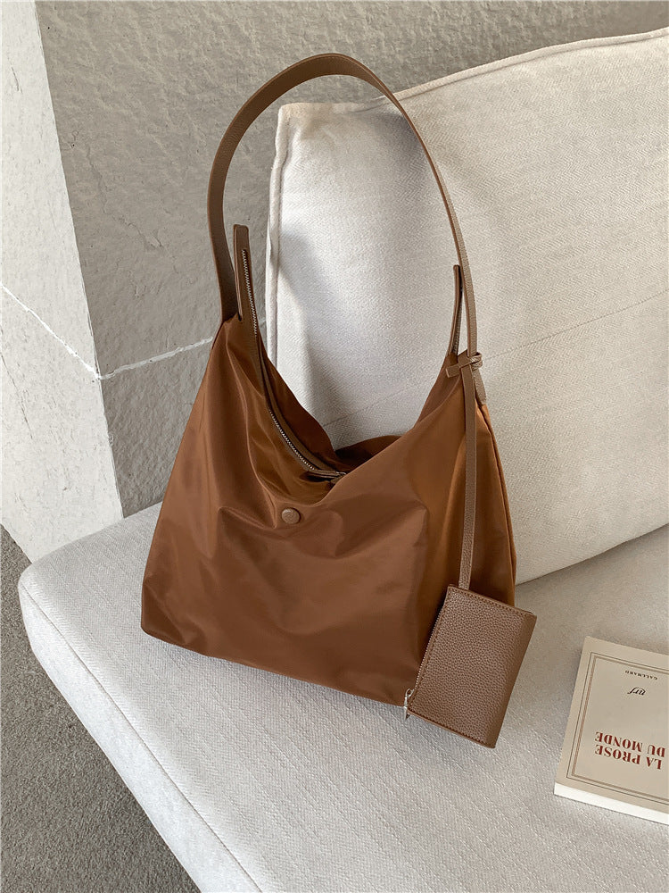 Women's Spring Commuter Korean Fashion High-grade Large Shoulder Bags