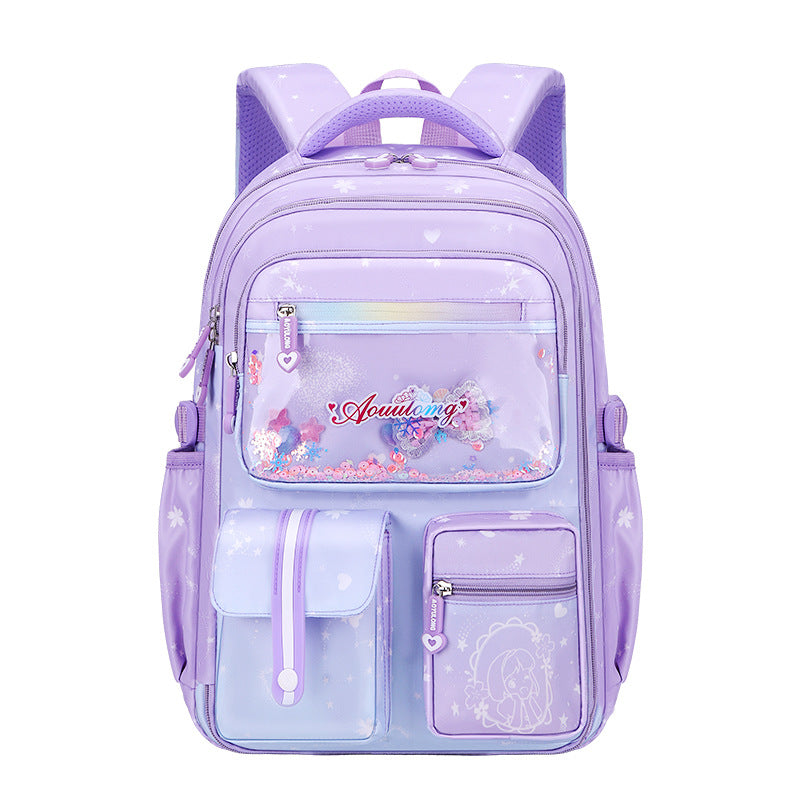 Women's Primary Korean Style To Grade Super Elementary School Students' Schoolbags