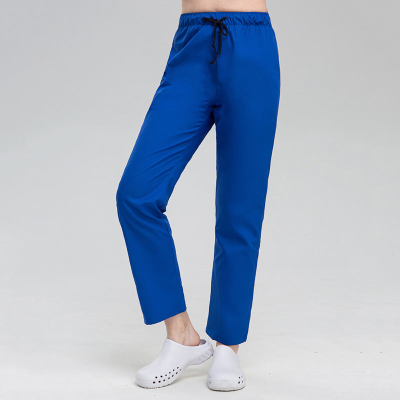 Nurse Elastic Waistband Tether Dental Dentist Pants
