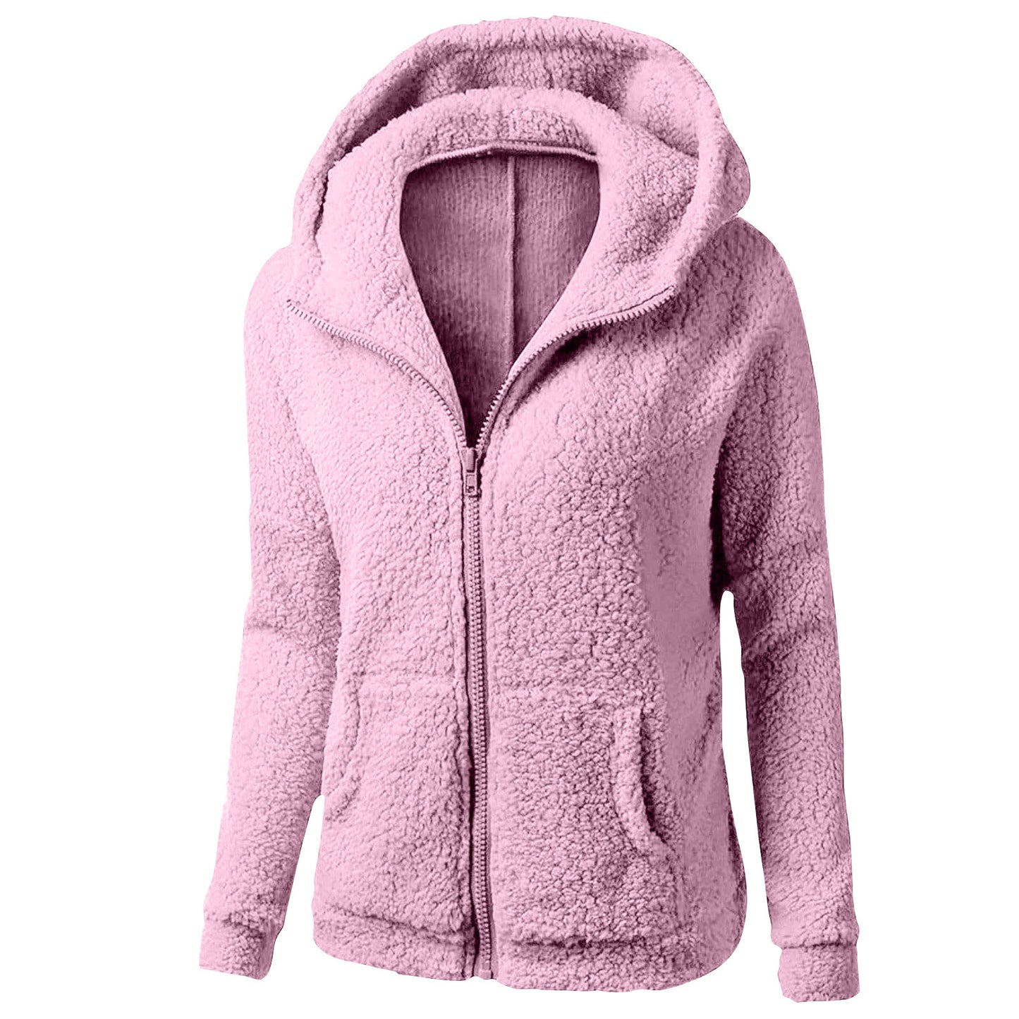 Women's Fleece Sweatshirt Ladies Hooded Pullover Sweaters