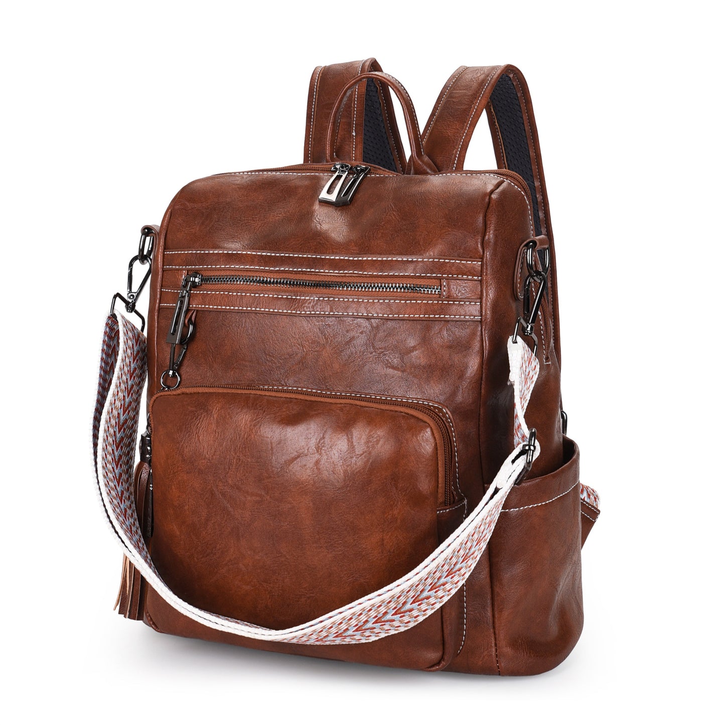 Women's Slouchy Lightweight Retro Large Capacity Backpacks