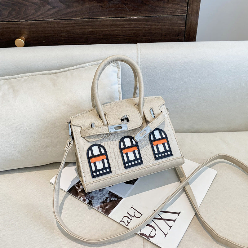 Classic House Platinum Female Summer Crocodile Handbags