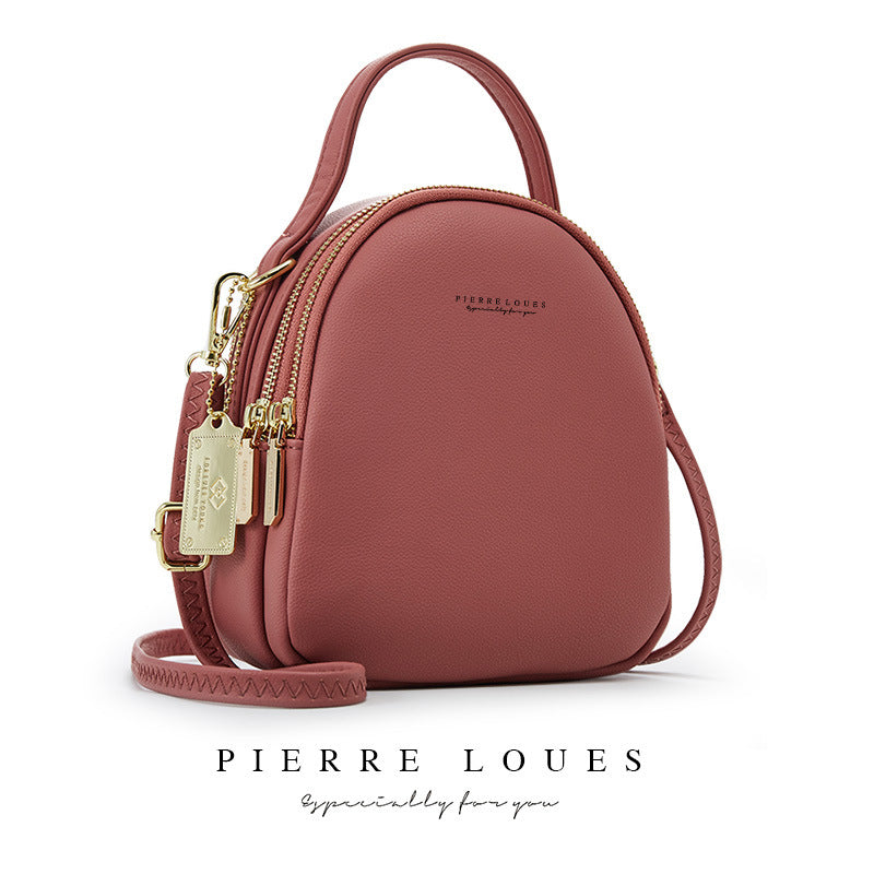 Women's Korean Solid Color Large Capacity Fashion Backpacks