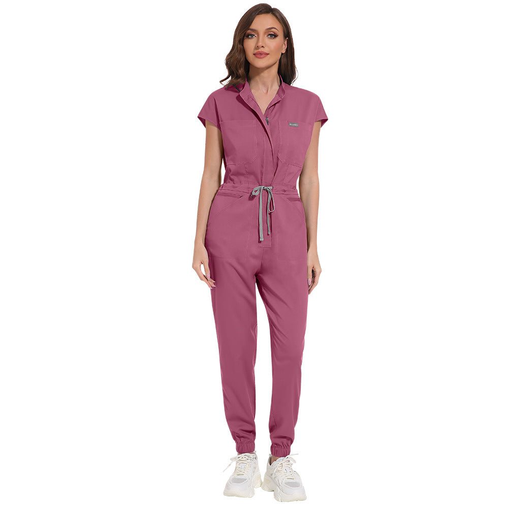 Women's & Men's & Pocket Stand Collar High Quality Operating Room Uniform