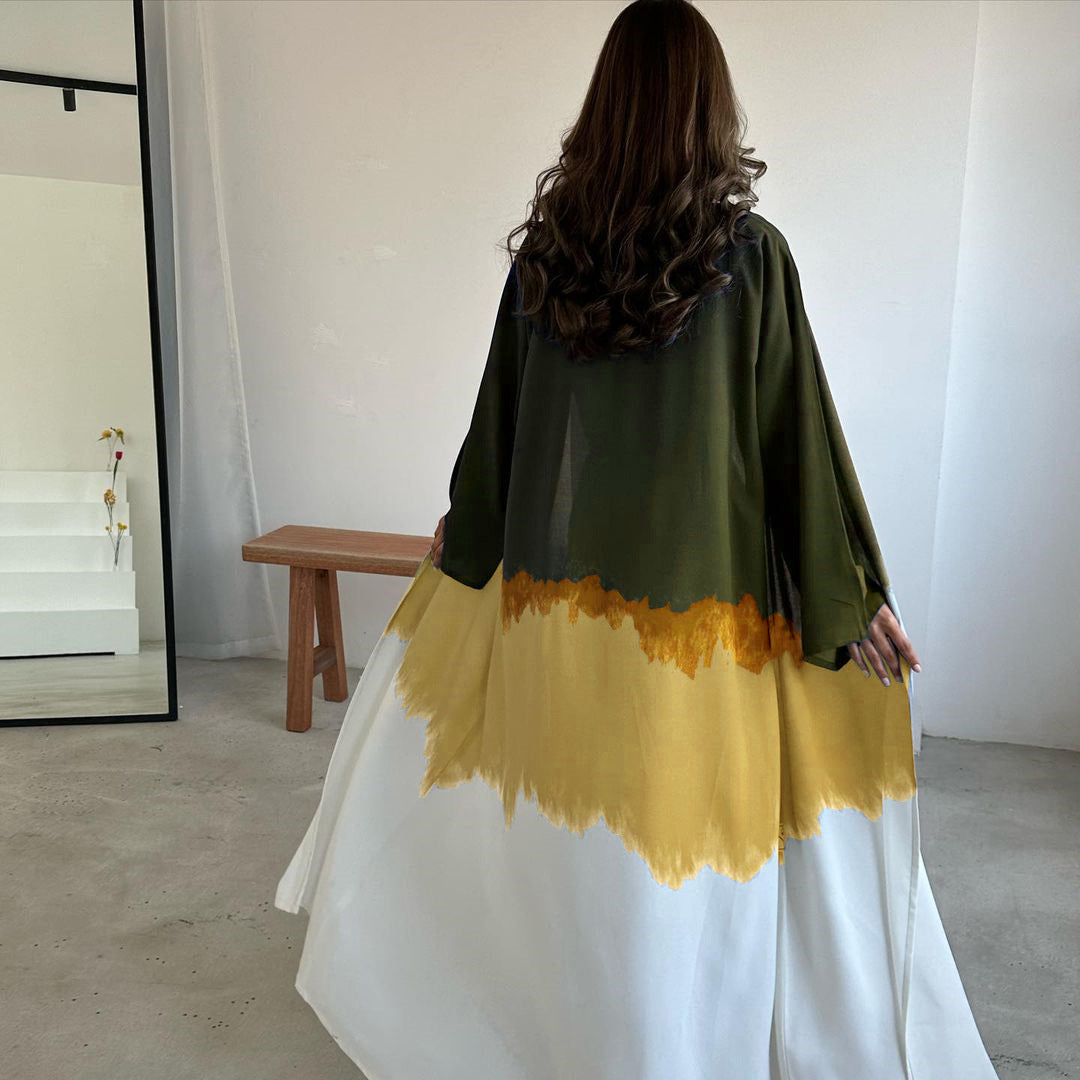 Pretty Muslim Fashion Cloak Summer Dress Clothing