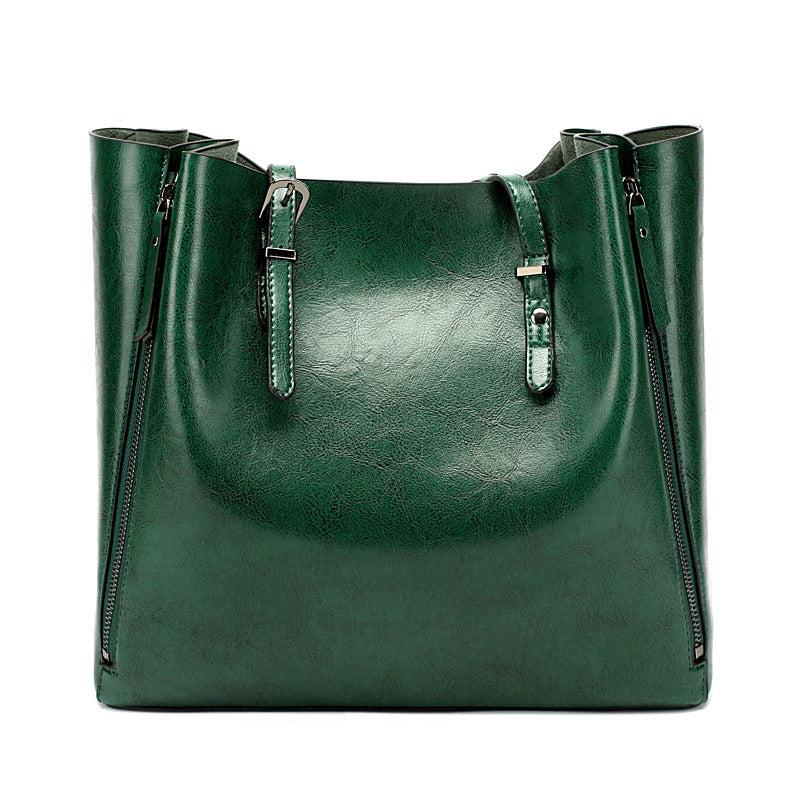 Women's Slouchy Fashion Simple Large Capacity Handbags