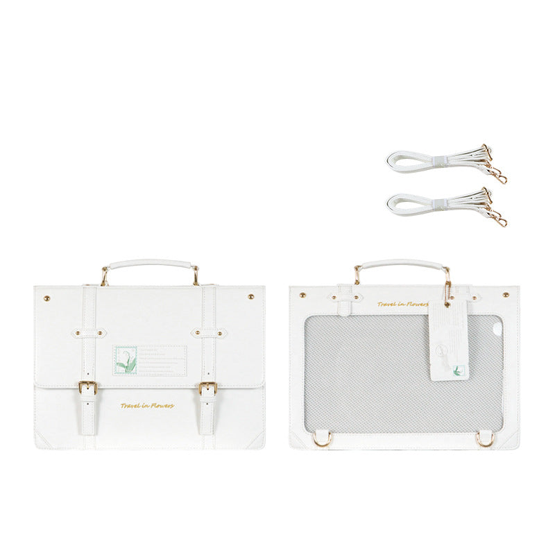 Everyday Joker Transparent Two-dimensional Badge Bar Female Shoulder Bags