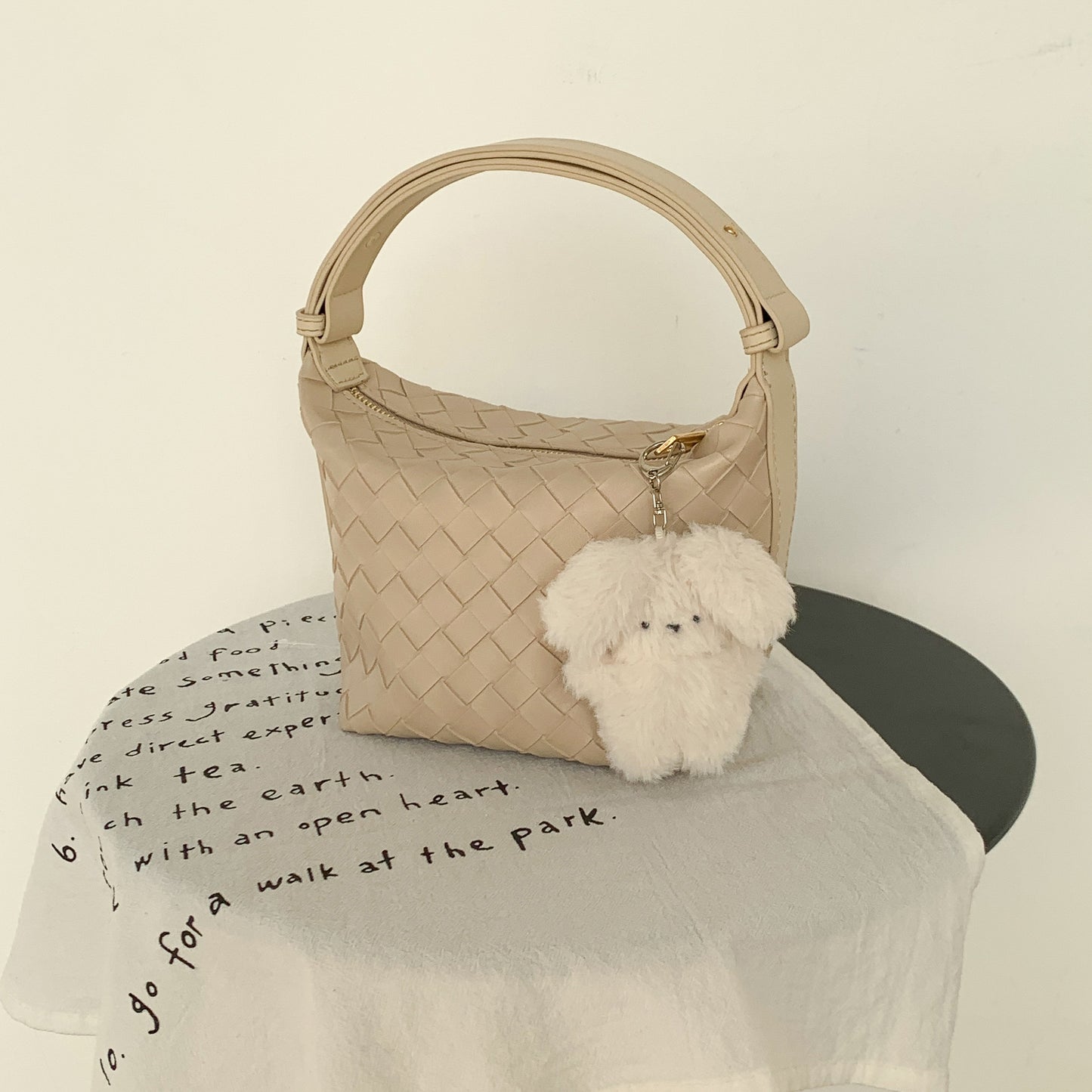 Women's Style Korean Fashion High-grade Leather Handbags