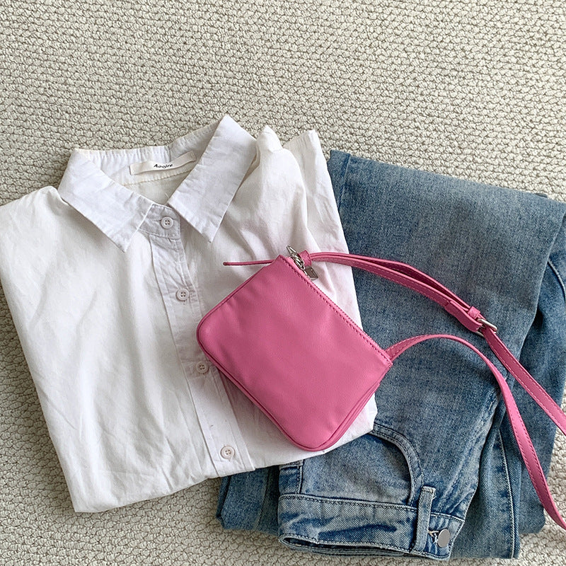 Women's Soft Leather Mini High-grade Summer Korean Crossbody Bags