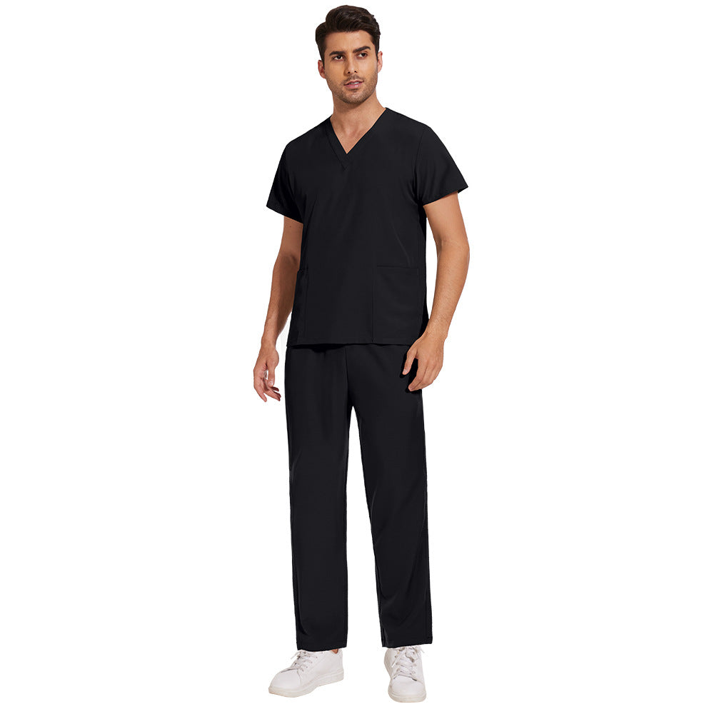 Women's & Men's & Style Solid Color Quick Drying Fabric Thin Uniform