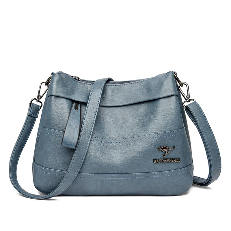 Women's Soft Leather Mother Fashion Large Capacity Crossbody Bags