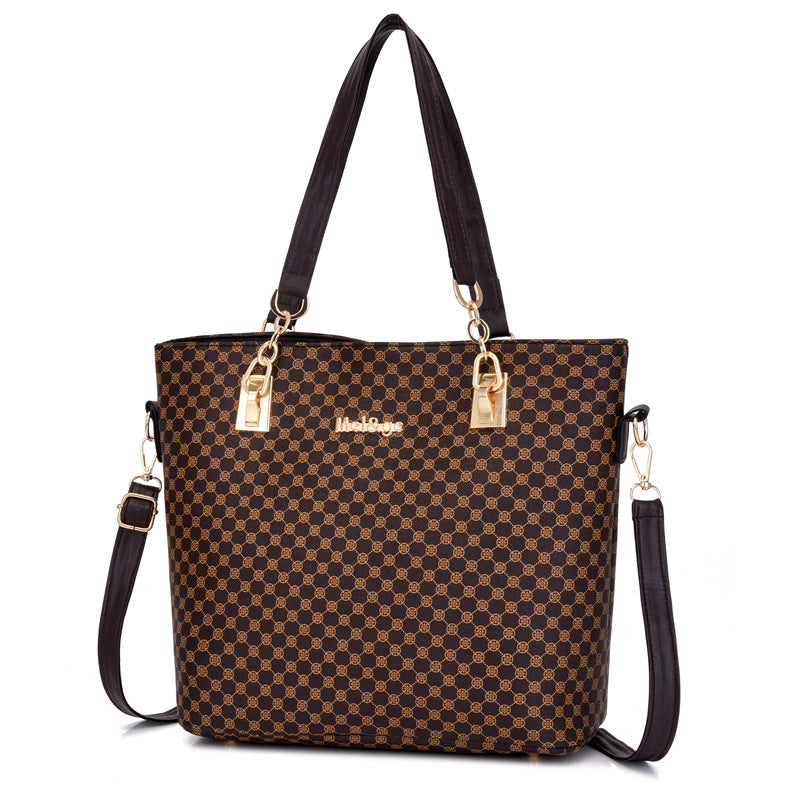 Women's Large Capacity Match Sets Popular Printing Shoulder Bags