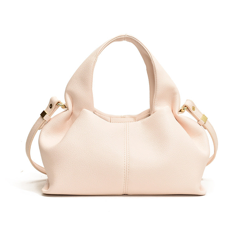 Women's Soft Dumpling French Niche Portable Handbags