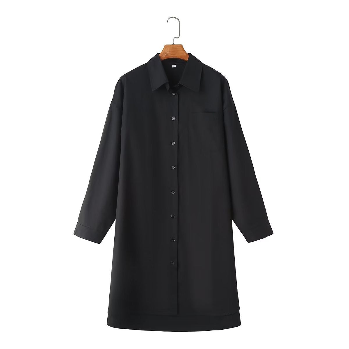 Women's Autumn Lapel Long Sleeve Loose Single-breasted Blouses