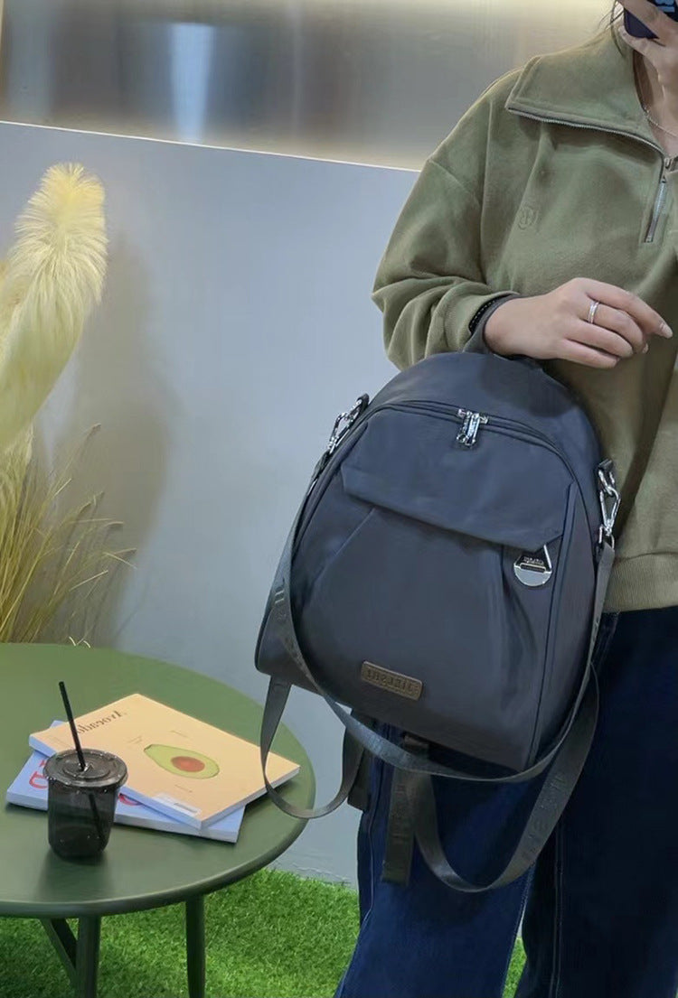 Women's Trendy Nylon Cloth Fashionable Large Capacity Backpacks