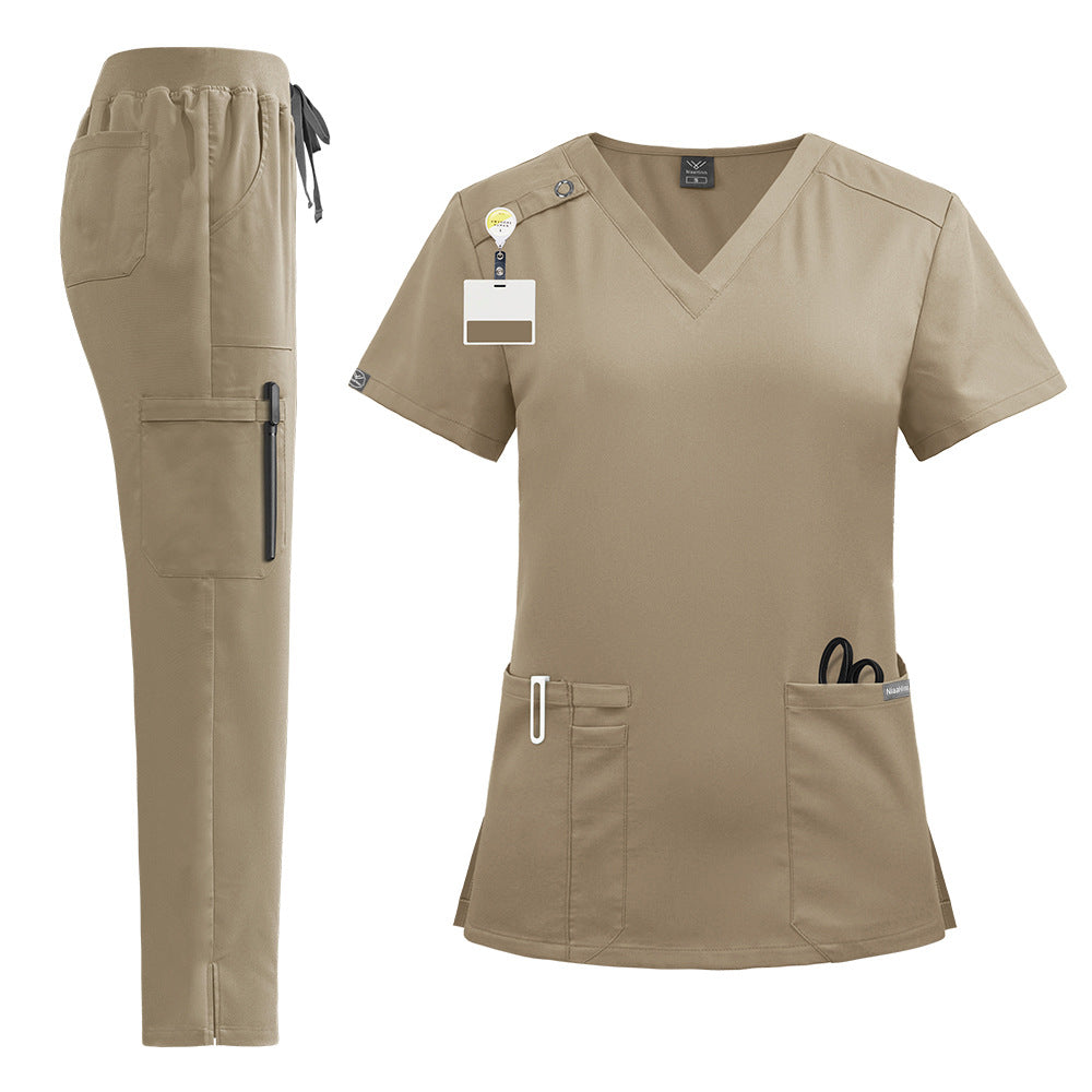 Clinic Doctor Nurse Work Clothes Hand Uniform