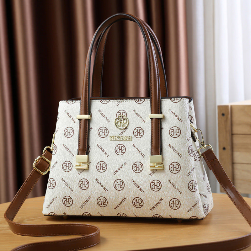 Women's Fashionable Large Capacity Commute Minimalist Portable Handbags