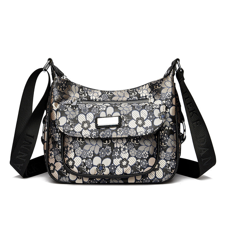 Women's Oxford Cloth Large Capacity Printing More Than Crossbody Bags
