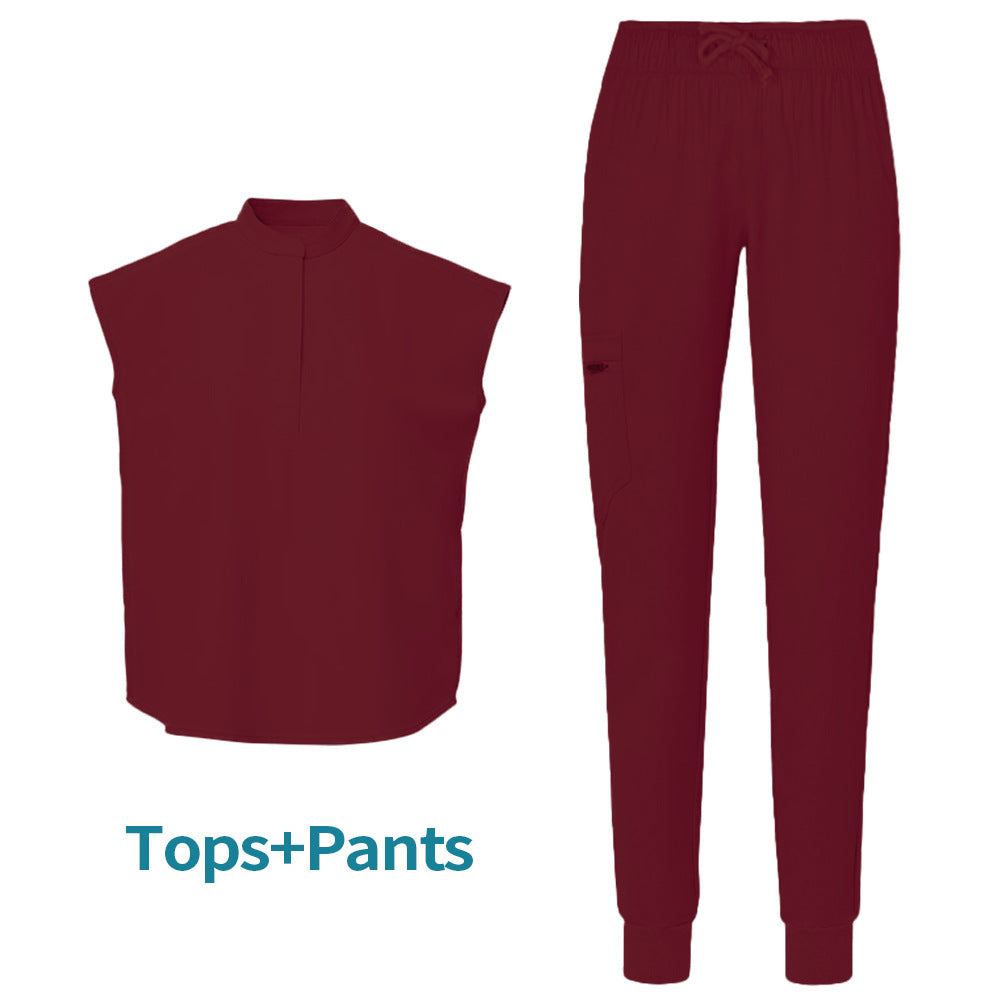 Women's Large Cuff Fashion Simple Solid Color Uniform