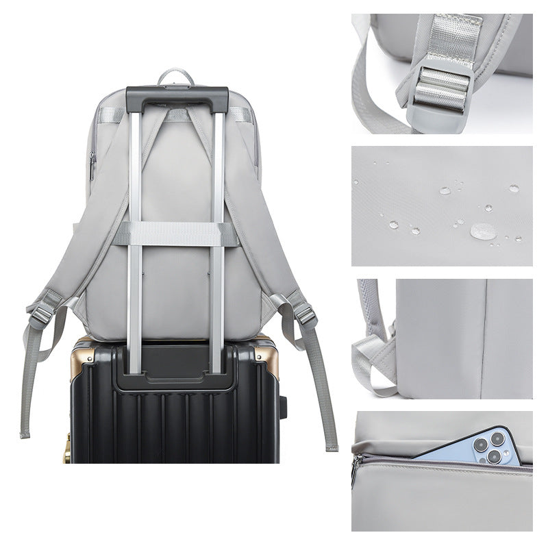 Women's Lightweight Oxford Cloth Fashionable Large Capacity Backpacks