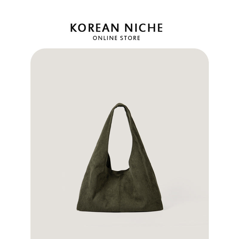 Women's Large Capacity Retro Lazy Style Niche Bags