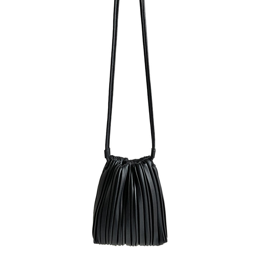 Women's Soft Leather One High-grade Pleated Versatile Phone Bags
