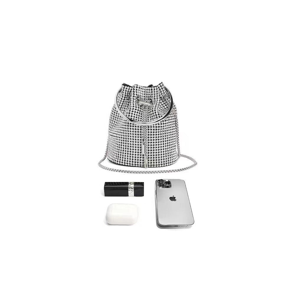 Women's Rhinestone Summer Affordable Luxury Fashion Leisure Bucket Bags