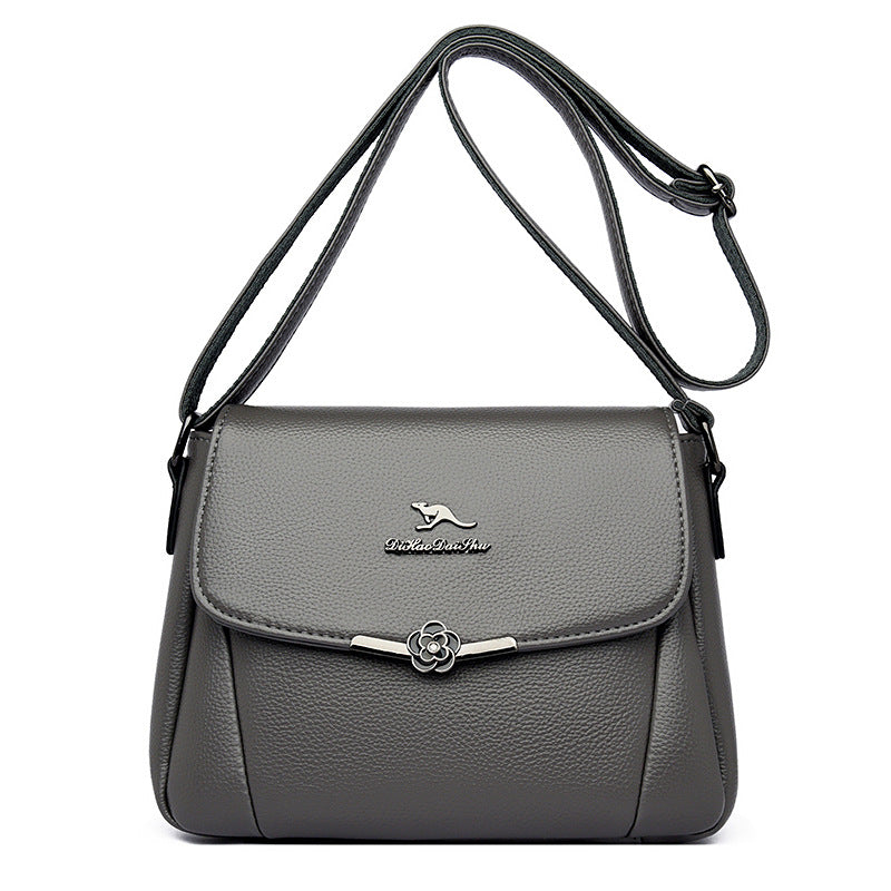 Women's Mom Trendy Fashion Soft Leather Shoulder Bags