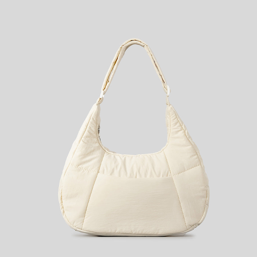 Women's Nylon Large Capacity Trendy Down Fashion Shoulder Bags
