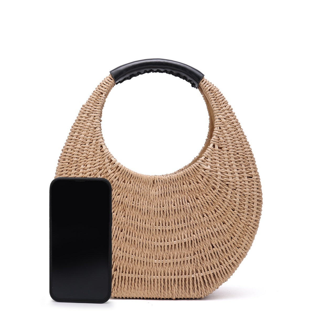 Women's Thailand Straw Niche Portable French Woven Seaside Handbags