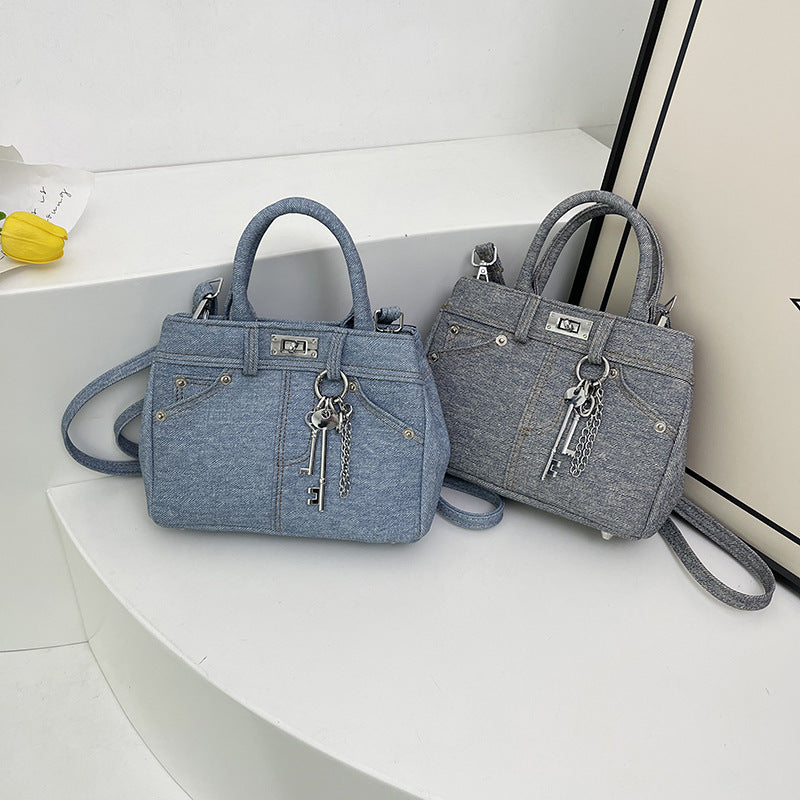 Women's Style Jeans Kelly Retro Versatile Fashion Crossbody Bags
