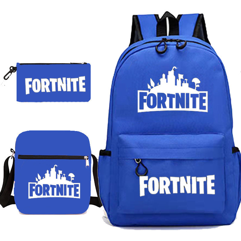 Durable Leo Massey Peripheral Printed Pencil Middle School Students' Schoolbags