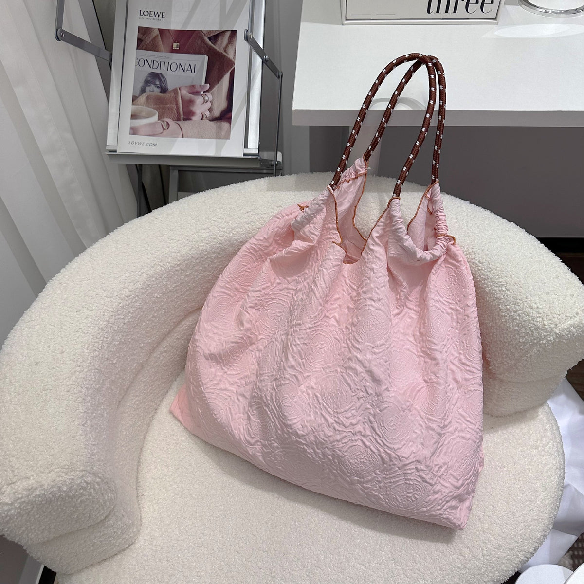 Chinese Fashion Fresh Floral Hand Portable Bags