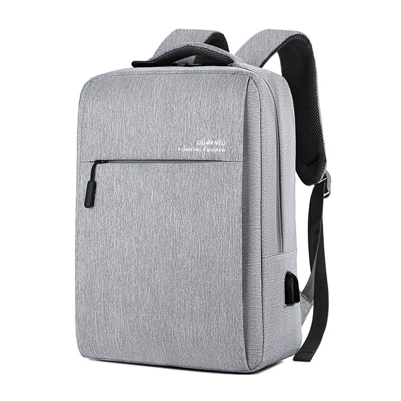 Men's Business Waterproof Computer Fashionable Simple Large Backpacks