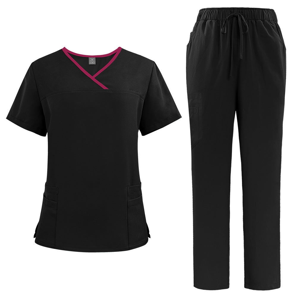 Hand Washing Split Sleeve Female Dental Uniform