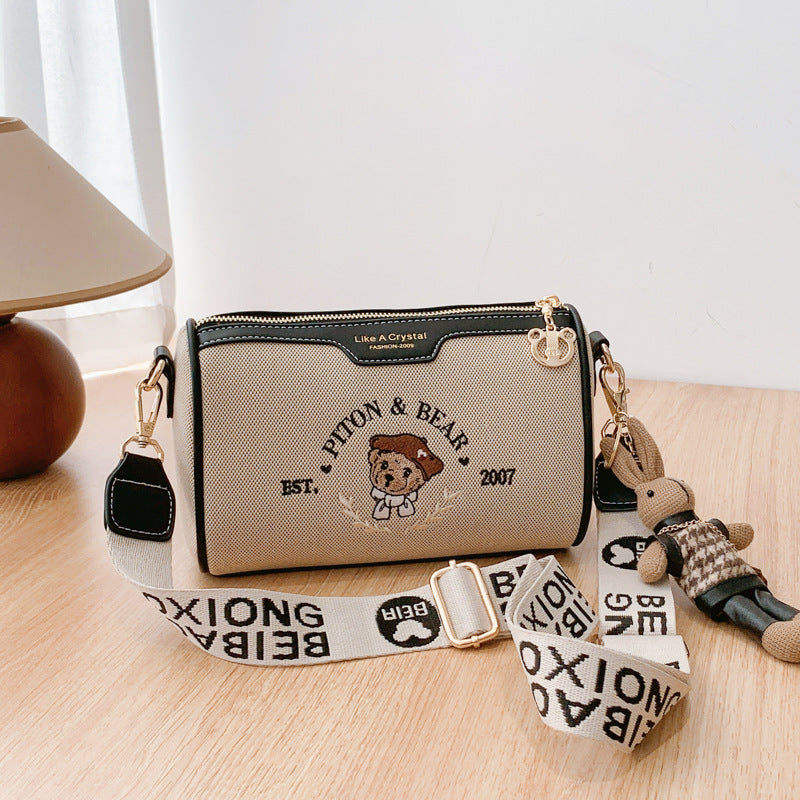 Women's Source City Simple Stylish Commuter Retro Crossbody Bags