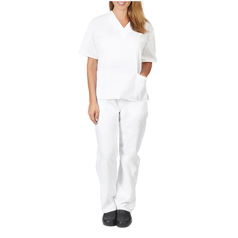 Color Pocket Nursing Work Uniforms Nurse Uniform