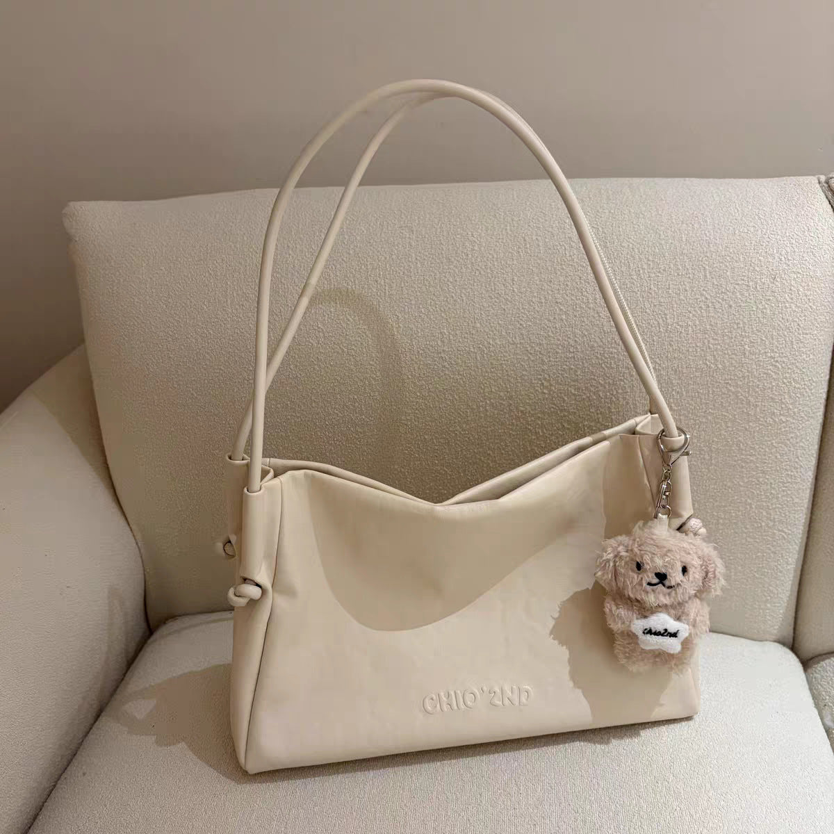 Women's South Style Flower Collection Record Simple Loose Shoulder Bags