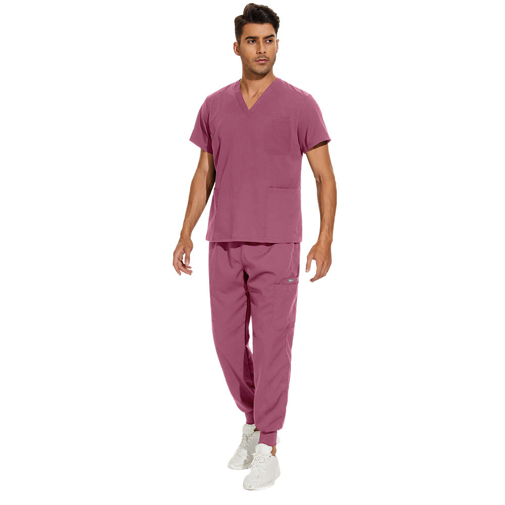 Women's & Men's & Washing Surgeon Disposable Protective Coveralls Work Uniform